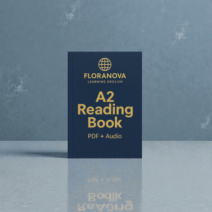 A2 English Reading Book (PDF) | English–French with Answers