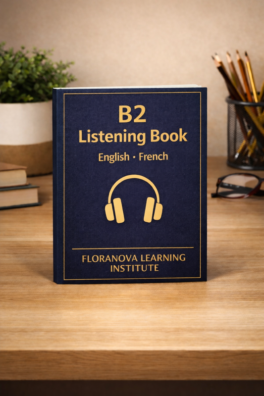 B2 Listening Book (English–French) | Upper-Intermediate PDF