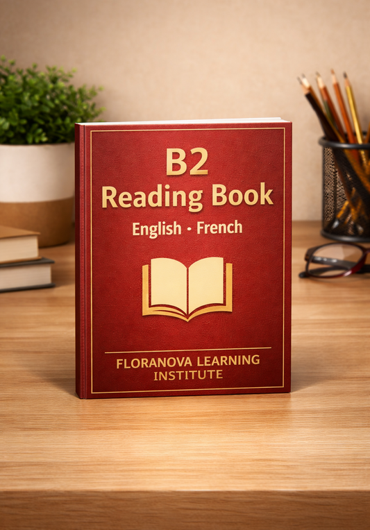 B2 Reading Book (English–French) | Upper-Intermediate PDF
