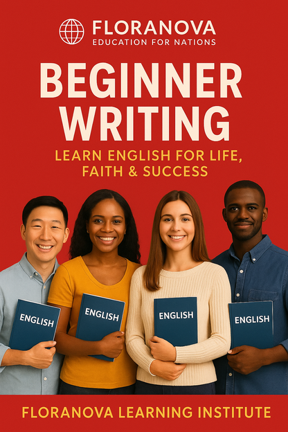 A1 English Writing Book (PDF) | Beginner Writing Practice EN–FR