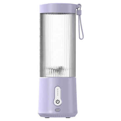 Portable Blender USB Rechargeable Self Cleaning Juicer Ice Blending Hand Household Car Hotel