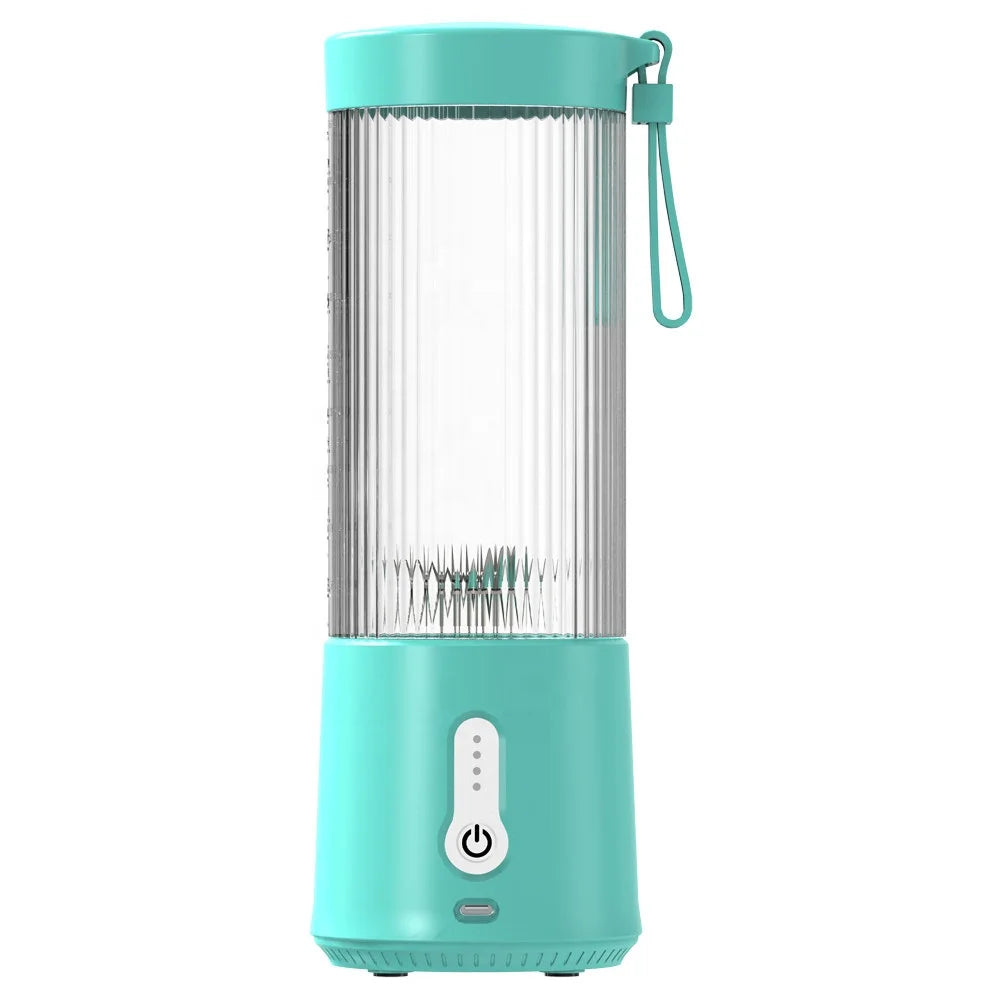 Portable Blender USB Rechargeable Self Cleaning Juicer Ice Blending Hand Household Car Hotel