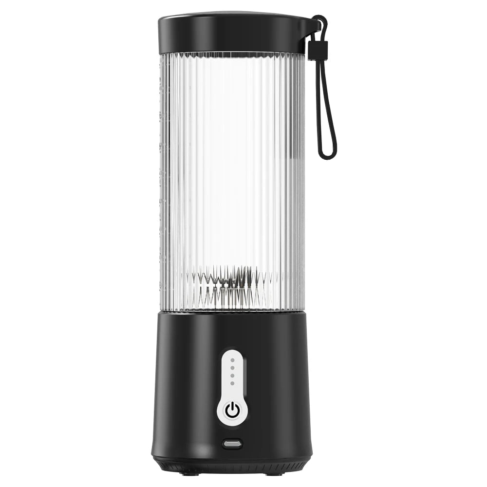 Portable Blender USB Rechargeable Self Cleaning Juicer Ice Blending Hand Household Car Hotel