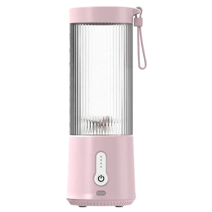 Portable Blender USB Rechargeable Self Cleaning Juicer Ice Blending Hand Household Car Hotel