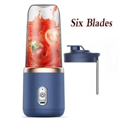 Portable electric blender fits, blending for fresh juices
