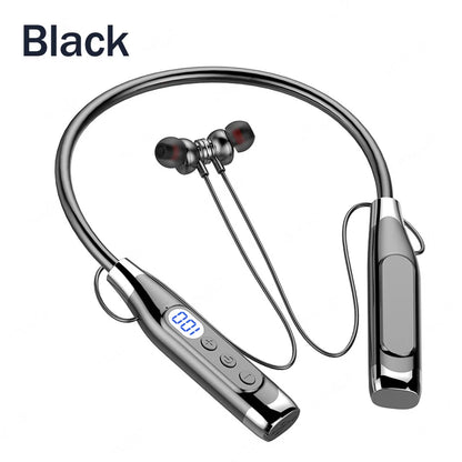 Wireless Headphones Neckband Bluetooth Earphone With Microphone