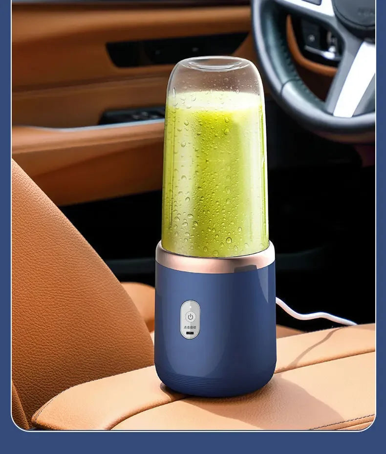 Portable electric blender fits, blending for fresh juices