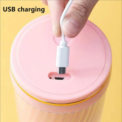 Portable Milkshake and Smoothie Blender 10 Blades Powerful Juice