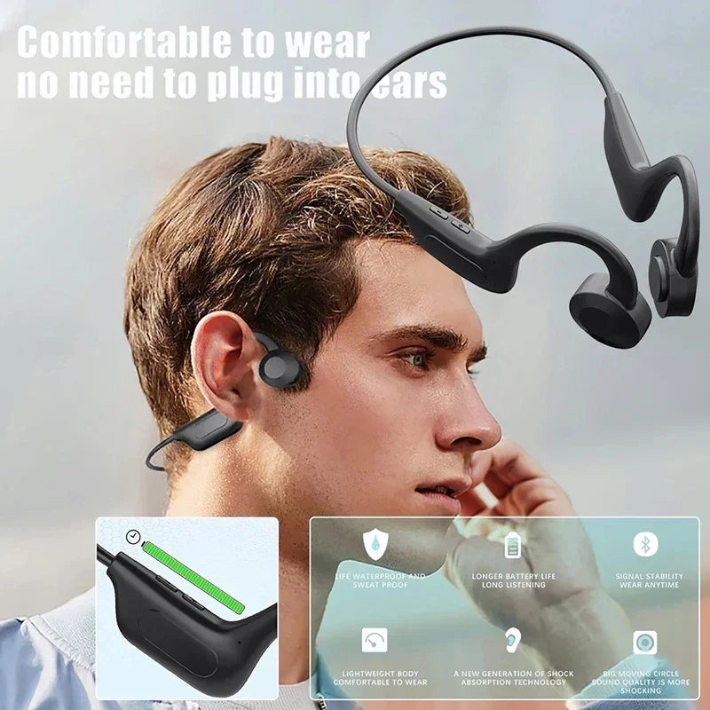 Swimming Headphones Bluetooth 5.4 Waterproof