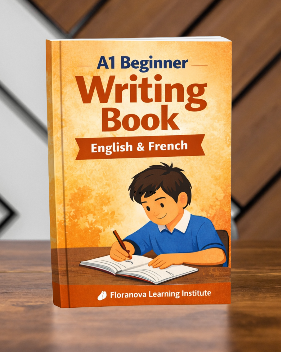 A1 English Writing Book (PDF) | Beginner Writing Practice EN–FR